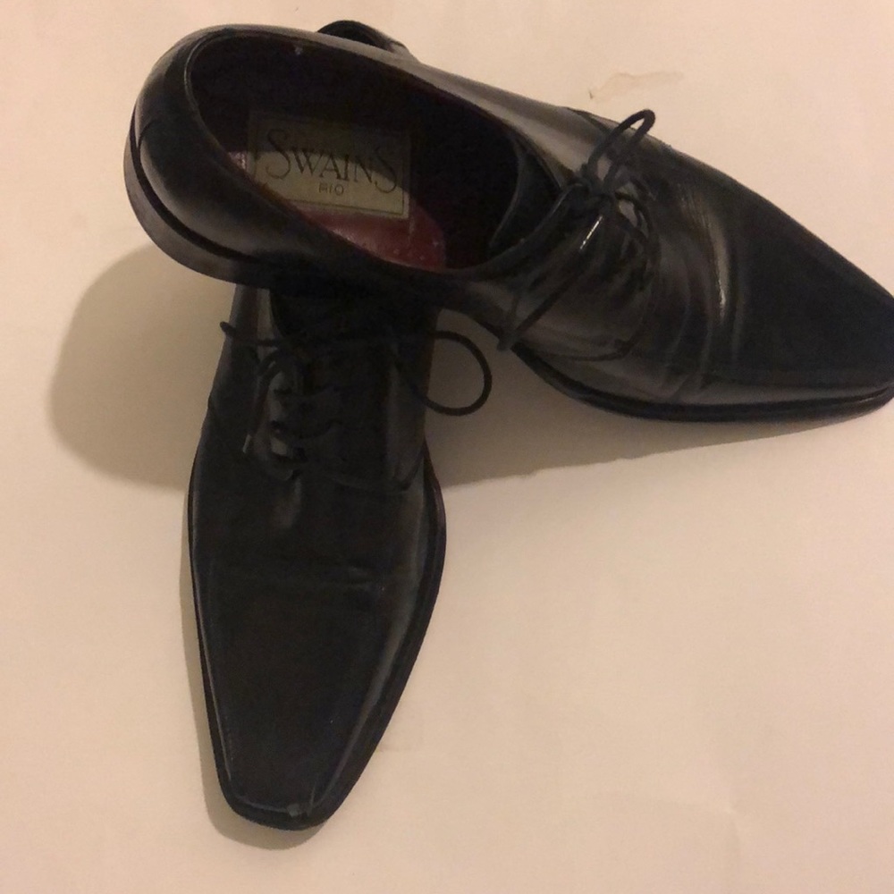 Black Lace Up Shoes